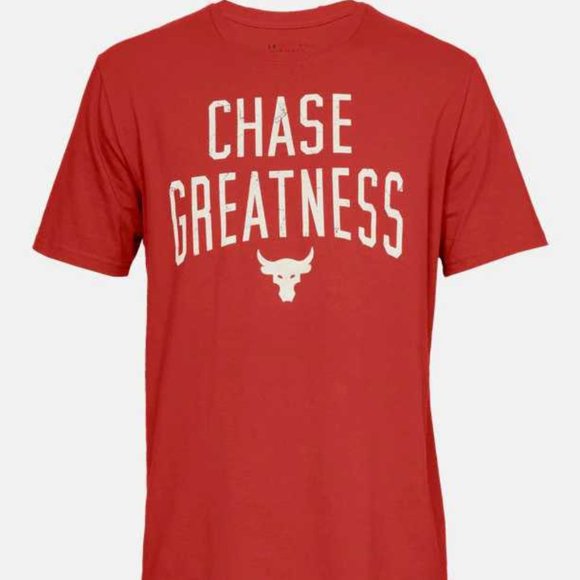 Under Armour Other - Under Armour Project Rock Chase Greatness T-Shirt